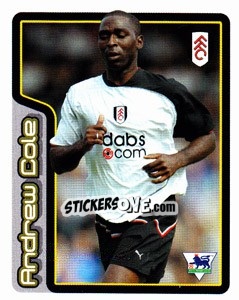Sticker Andrew Cole (Key Player) - Premier League Inglese 2004-2005 n. 281 - Merlin