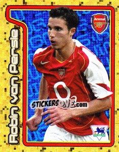 Figurina Robin van Persie - Premier League Inglese 2004-2005 - Merlin