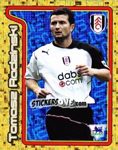 Figurina Tomasz Radzinski - Premier League Inglese 2004-2005 - Merlin