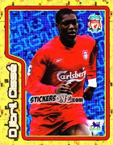 Sticker Djibril Cissé - Premier League Inglese 2004-2005 - Merlin