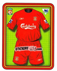 Sticker Home Kit - Premier League Inglese 2004-2005 n. 297 - Merlin