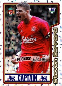 Cromo Steven Gerrard (Captain) - Premier League Inglese 2004-2005 - Merlin