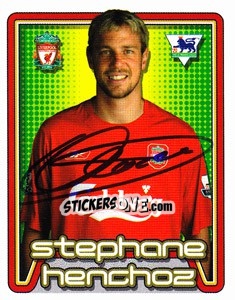 Figurina Stephane Henchoz - Premier League Inglese 2004-2005 - Merlin