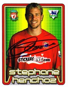 Sticker Stephane Henchoz - Premier League Inglese 2004-2005 n. 305 - Merlin