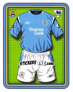 Sticker Home Kit - Premier League Inglese 2004-2005 - Merlin