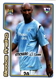 Cromo Nicolas Anelka (Star Player) - Premier League Inglese 2004-2005 - Merlin