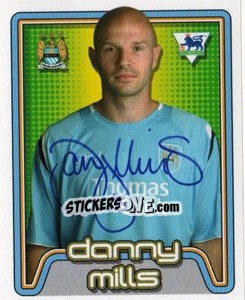 Figurina Danny Mills - Premier League Inglese 2004-2005 - Merlin