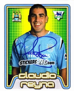 Cromo Claudio Reyna - Premier League Inglese 2004-2005 - Merlin