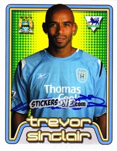 Sticker Trevor Sinclair - Premier League Inglese 2004-2005 n. 341 - Merlin