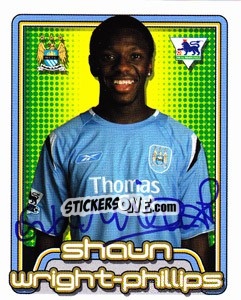 Sticker Shaun Wright-Phillips - Premier League Inglese 2004-2005 - Merlin