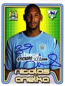 Sticker Nicolas Anelka - Premier League Inglese 2004-2005 - Merlin