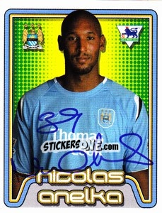 Sticker Nicolas Anelka - Premier League Inglese 2004-2005 n. 343 - Merlin