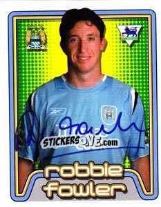 Cromo Robbie Fowler - Premier League Inglese 2004-2005 n. 344 - Merlin