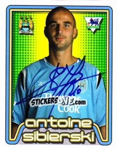 Sticker Antoine Sibierski - Premier League Inglese 2004-2005 - Merlin