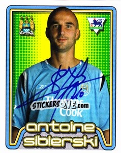 Sticker Antoine Sibierski - Premier League Inglese 2004-2005 n. 346 - Merlin