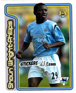 Sticker Shaun Wright-Phillips (Key Player) - Premier League Inglese 2004-2005 n. 350 - Merlin