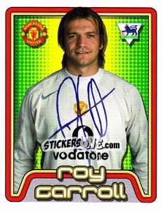 Sticker Roy Carroll - Premier League Inglese 2004-2005 n. 358 - Merlin
