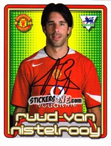 Sticker Ruud Van Nistelrooy - Premier League Inglese 2004-2005 - Merlin