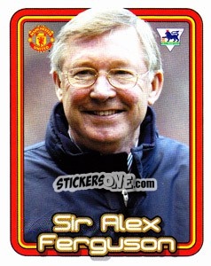 Sticker Sir Alex Ferguson (The Manager) - Premier League Inglese 2004-2005 - Merlin