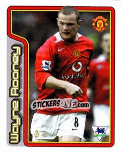 Figurina Wayne Rooney (Key Player) - Premier League Inglese 2004-2005 - Merlin