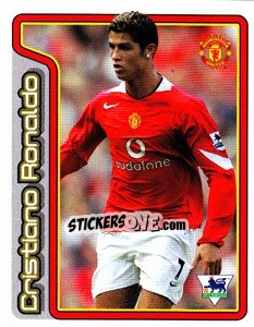 Sticker Cristiano Ronaldo (Key Player) - Premier League Inglese 2004-2005 n. 377 - Merlin