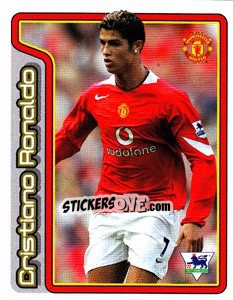 Cromo Cristiano Ronaldo (Key Player) - Premier League Inglese 2004-2005 - Merlin