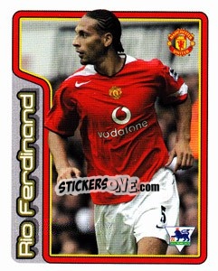 Sticker Rio Ferdinand (Key Player) - Premier League Inglese 2004-2005 n. 378 - Merlin