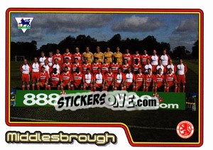 Sticker Team Photo - Premier League Inglese 2004-2005 - Merlin