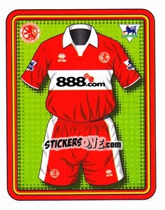 Sticker Home Kit - Premier League Inglese 2004-2005 - Merlin