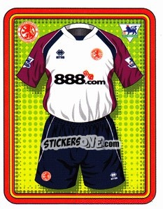Figurina Away Kit - Premier League Inglese 2004-2005 - Merlin