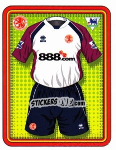 Sticker Away Kit - Premier League Inglese 2004-2005 - Merlin