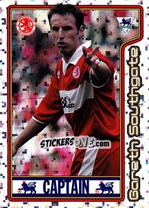 Sticker Gareth Southgate (Captain) - Premier League Inglese 2004-2005 - Merlin