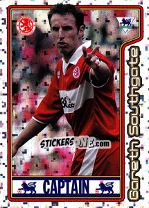 Sticker Gareth Southgate (Captain) - Premier League Inglese 2004-2005 n. 384 - Merlin