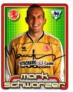Sticker Mark Schwarzer - Premier League Inglese 2004-2005 n. 385 - Merlin
