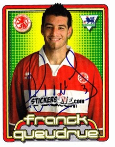 Sticker Franck Queudrue - Premier League Inglese 2004-2005 n. 389 - Merlin