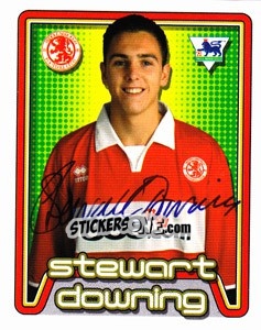Sticker Stewart Downing - Premier League Inglese 2004-2005 - Merlin