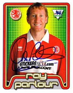 Sticker Ray Parlour - Premier League Inglese 2004-2005 n. 395 - Merlin