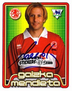 Cromo Gaizka Mendieta - Premier League Inglese 2004-2005 - Merlin