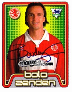 Sticker Bolo Zenden - Premier League Inglese 2004-2005 - Merlin