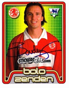 Figurina Bolo Zenden - Premier League Inglese 2004-2005 - Merlin