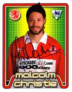 Sticker Malcolm Christie - Premier League Inglese 2004-2005 n. 398 - Merlin