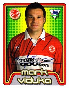 Figurina Mark Viduka - Premier League Inglese 2004-2005 - Merlin