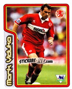 Figurina Mark Viduka (Key Player) - Premier League Inglese 2004-2005 - Merlin