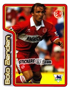 Figurina Bolo Zenden (Key Player) - Premier League Inglese 2004-2005 - Merlin