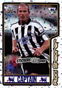 Cromo Alan Shearer (Captain) - Premier League Inglese 2004-2005 - Merlin