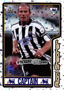 Sticker Alan Shearer (Captain) - Premier League Inglese 2004-2005 n. 412 - Merlin