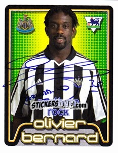 Sticker Olivier Bernard - Premier League Inglese 2004-2005 n. 414 - Merlin