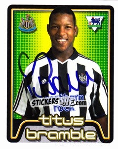 Cromo Titus Bramble - Premier League Inglese 2004-2005 n. 415 - Merlin