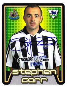 Sticker Stephen Carr - Premier League Inglese 2004-2005 - Merlin