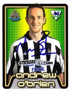 Cromo Andrew O'Brien - Premier League Inglese 2004-2005 n. 418 - Merlin